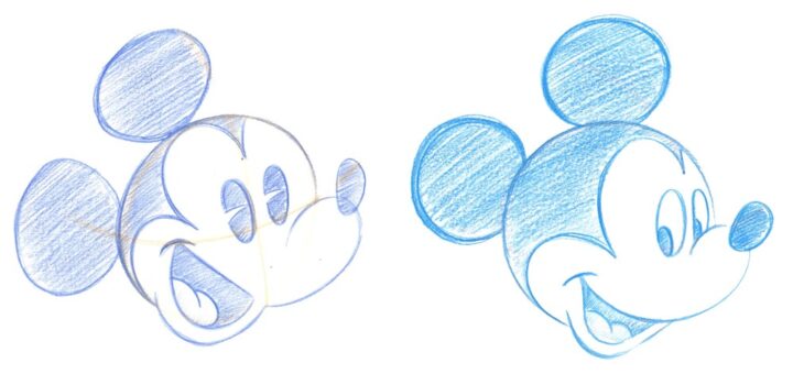 Easy Disney Characters to Draw Step by Step Instruction Videos for How to  Draw Mickey Mouse Stitch and More  D Is For Disney