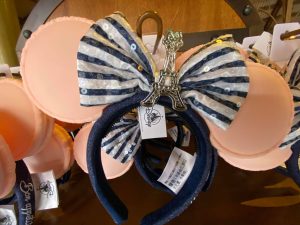 This is a pair of the Minnie Macaron ears for sale in the France Pavilion.