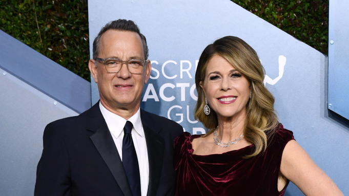 Tom Hanks and Rita Wilson 
